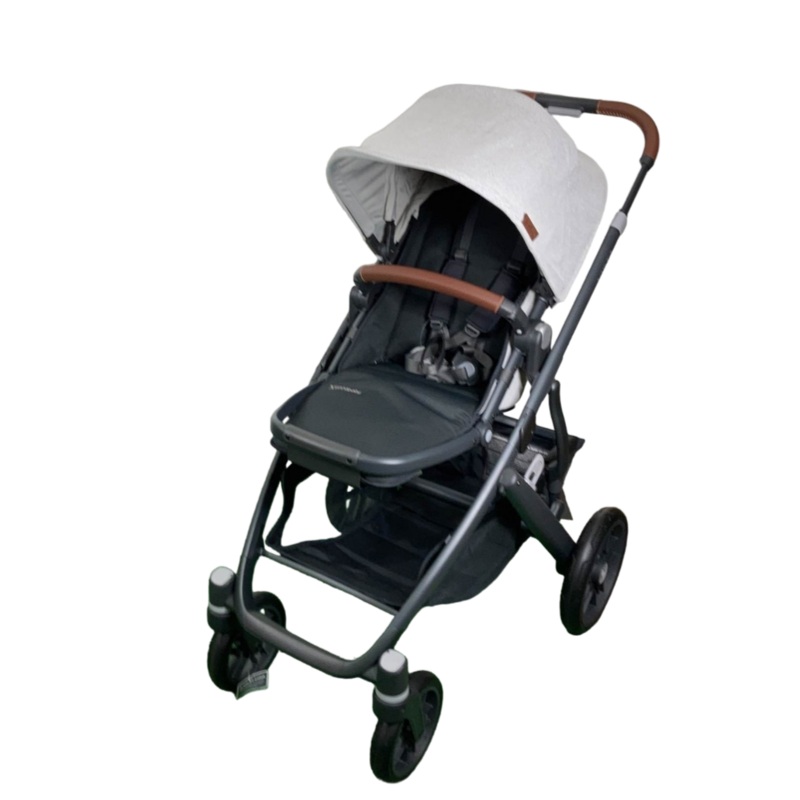 UPPAbaby VISTA V2 Stroller, Anthony (White & Grey Chenille), 2023