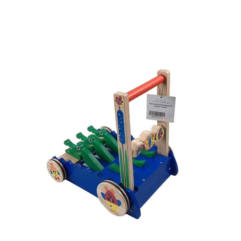 Melissa & Doug Chomp and Clack Alligator Push Toy