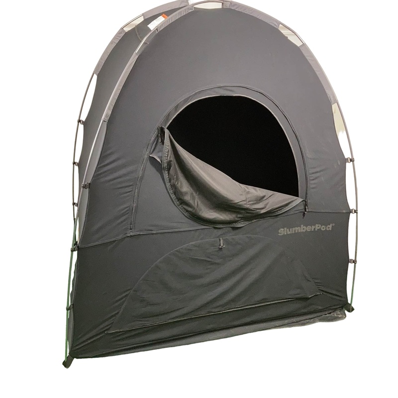 SlumberPod 3.0 Sleep Canopy, Black with Gray Accents