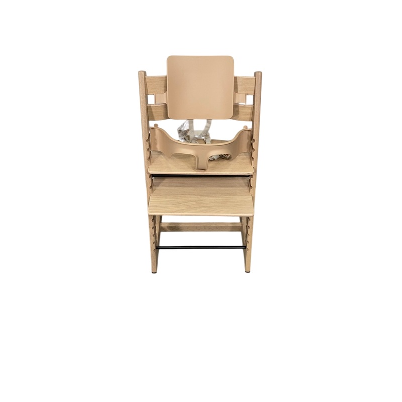 Stokke Tripp Trapp High Chair With Baby Set, 2, Oak Natural