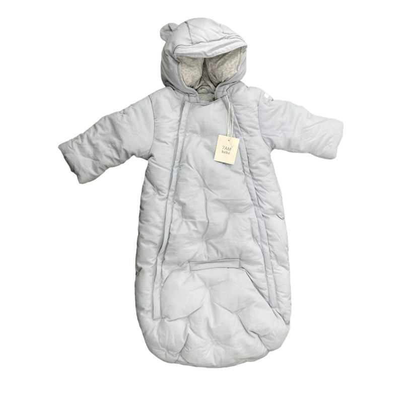 7 A.M. Enfant Bunting Bb, Airy, Pearl, 3-6 Months