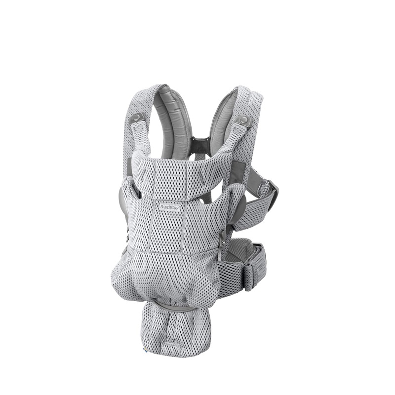 BabyBjorn Baby Carrier Free 3D Mesh, Grey Beige