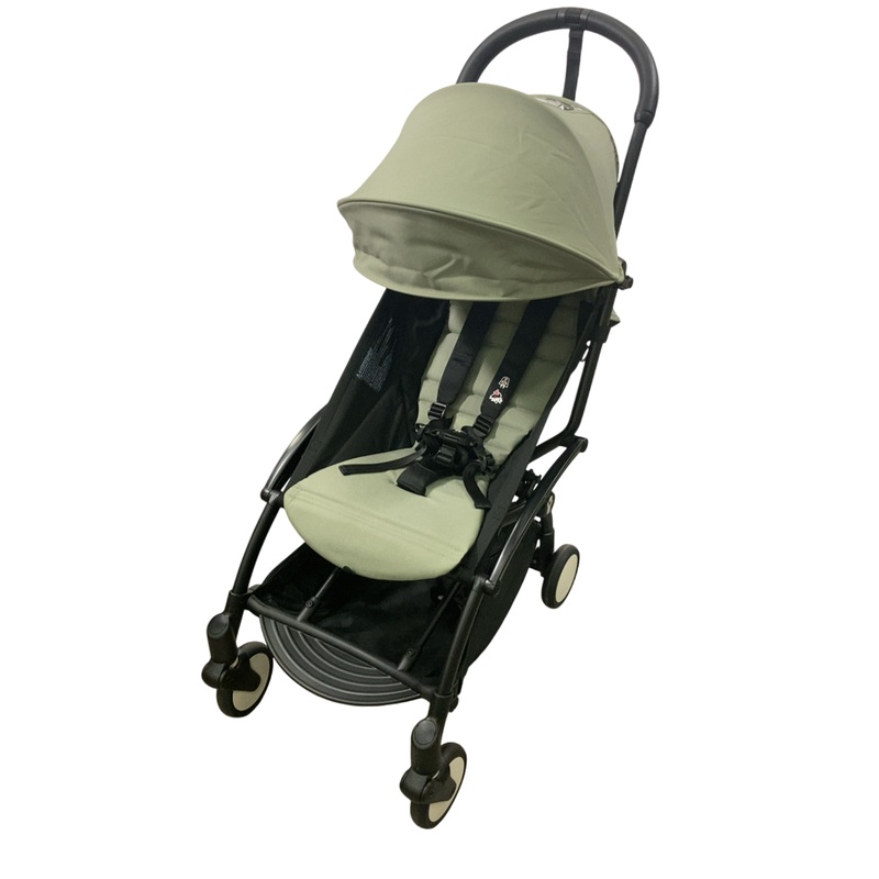 Babyzen YOYO2 Complete Stroller, Black with Peppermint, 2024
