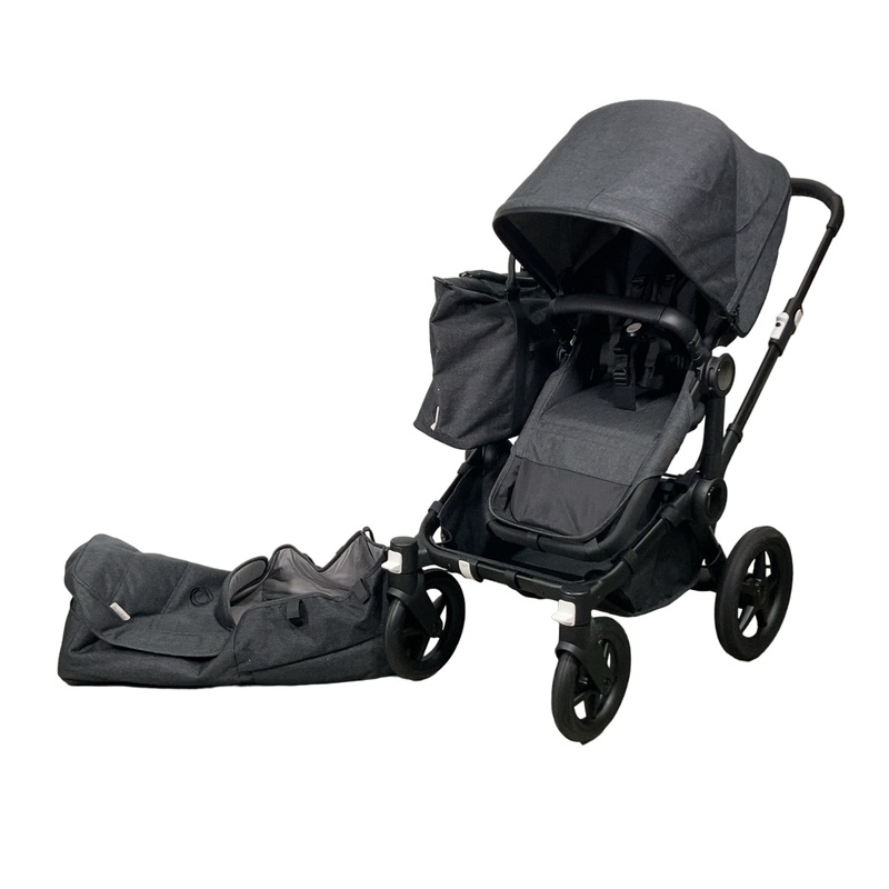 Bugaboo Donkey 5 Stroller Mono, Washed Black, Black, 2021