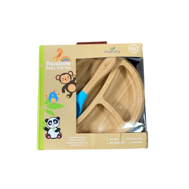 Avanchy Rainbow Baby Gift Set, Blue