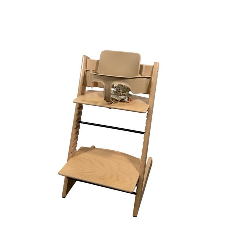 Stokke Tripp Trapp High Chair With Baby Set, 1, Natural