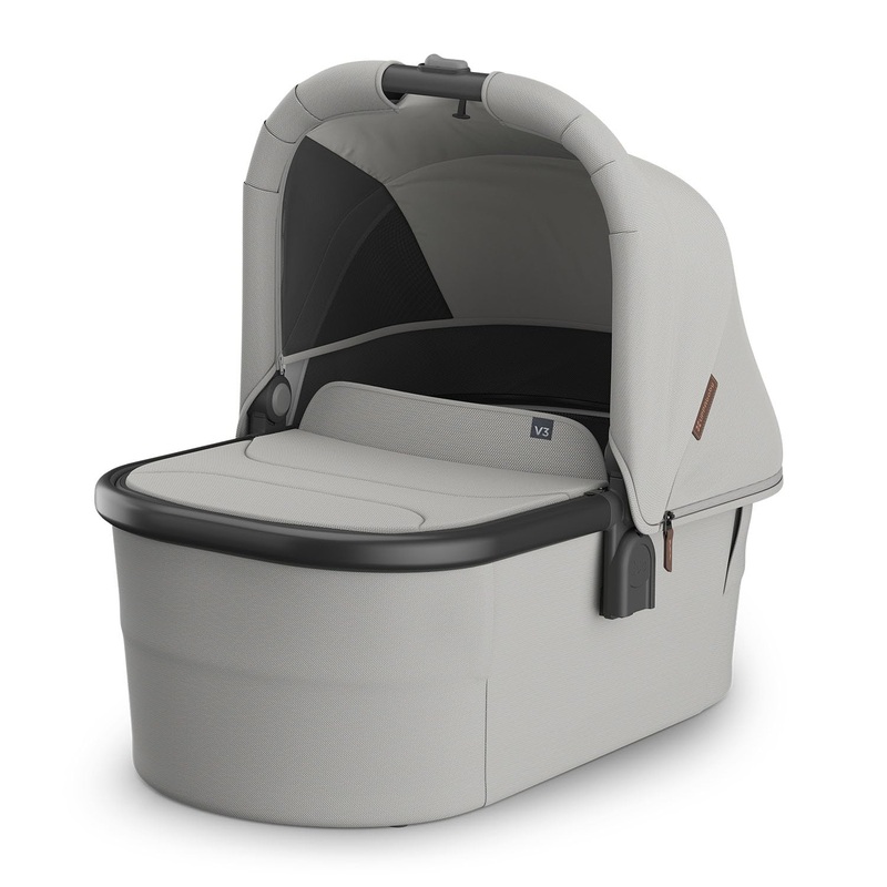 UPPAbaby Bassinet V3, Savannah (Pearl Gray Jacquard)