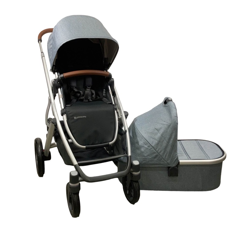 UPPAbaby VISTA V2 Stroller, 2023, Gregory (Blue Melange)