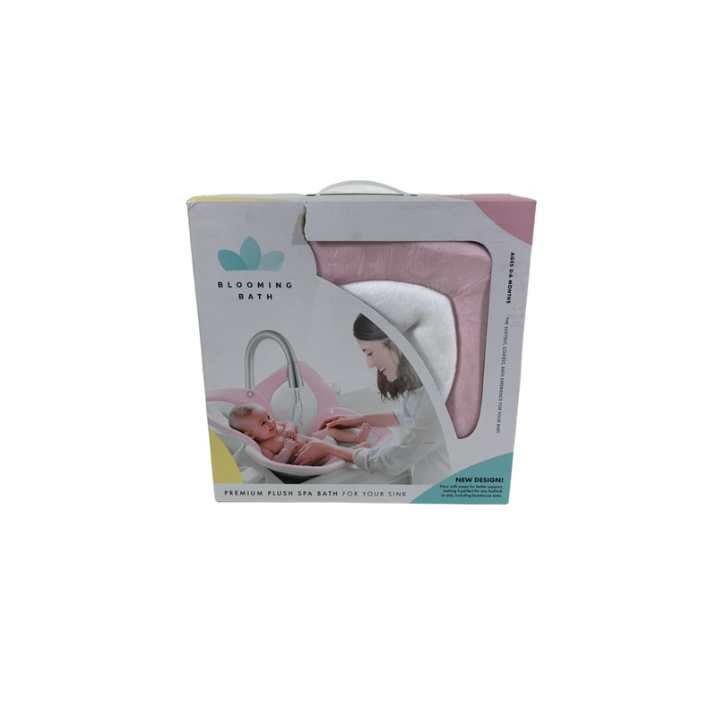 Blooming Bath Lotus Baby Bath Seat, Pink/White/Grey