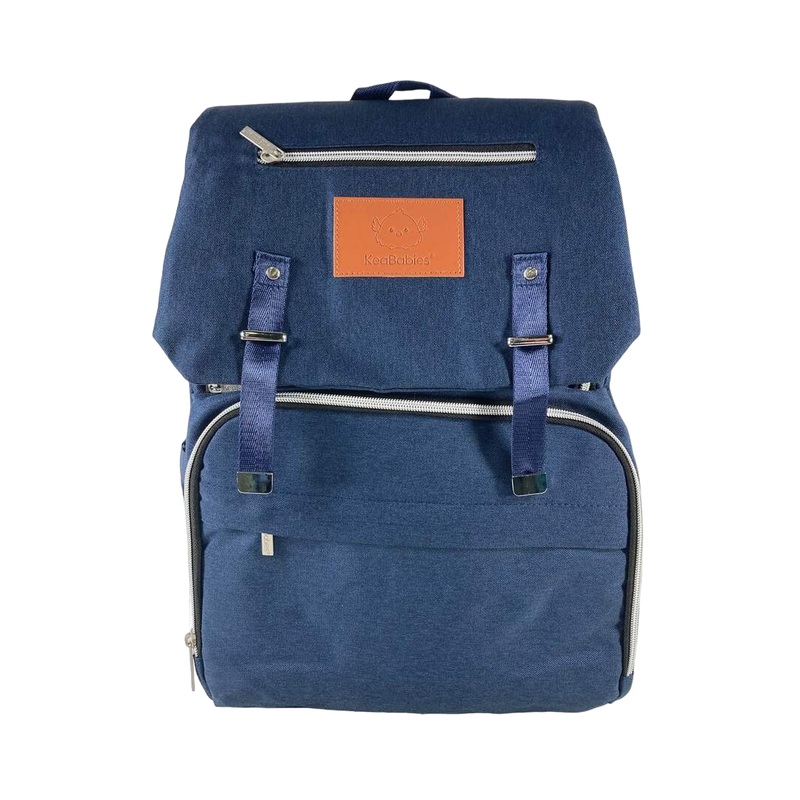 KeaBabies Explorer Diaper Backpack, Navy Blue
