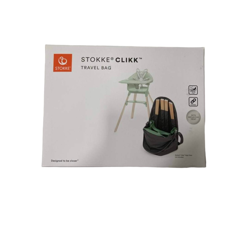 Stokke Clikk High Chair with Travel Bag, Grey