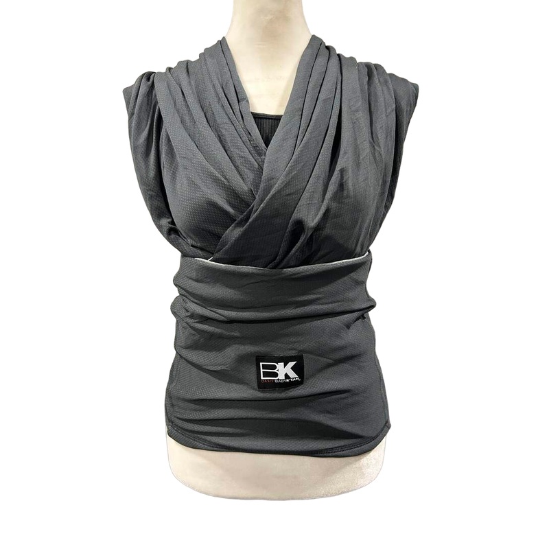 Baby K’tan Active Baby Carrier, Oasis, Large, Black and Grey