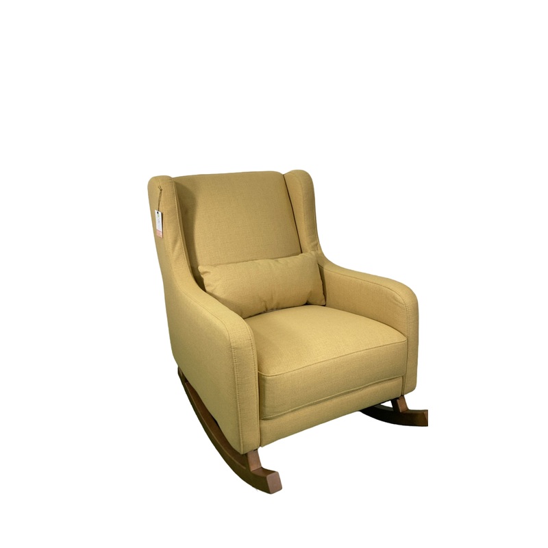 Babyletto Kai Rocker, Performance Dijon Eco-Twill with Dark Legs