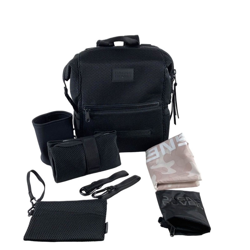 Dagne Dover Indi Diaper Backpack Medium, Onyx Air Mesh