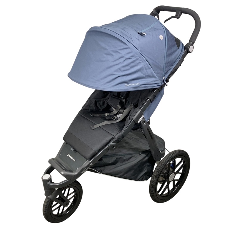 UPPAbaby RIDGE Jogging Stroller, 2021, Reggie (Slate Blue)