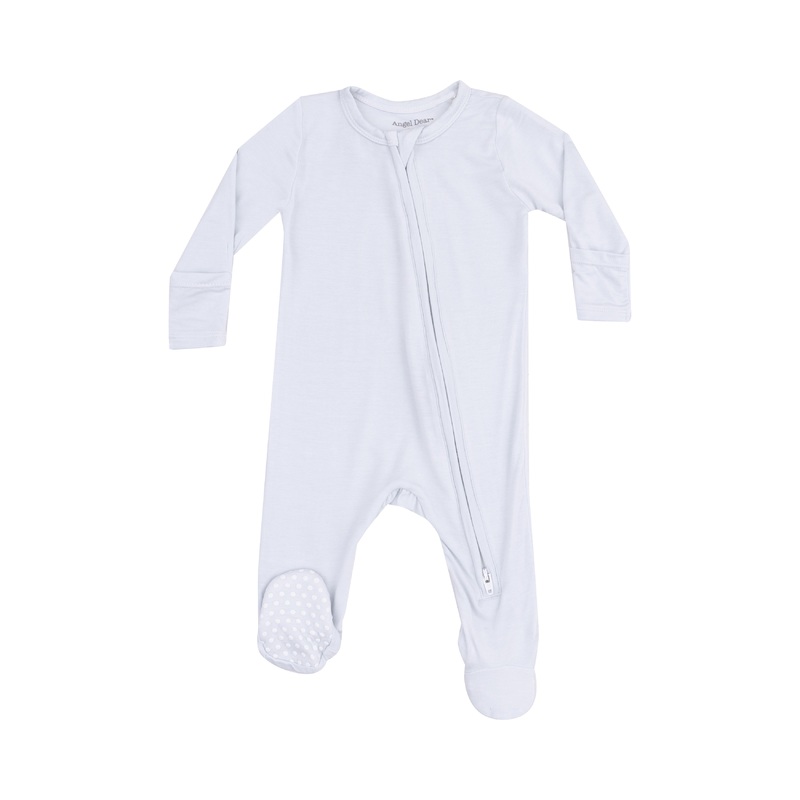 2 Way Zipper Footie – Classic Blue