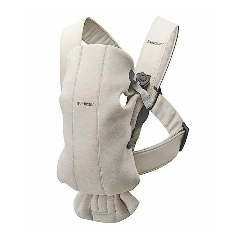 Baby Carrier Mini – Light Beige Jersey (See Description)