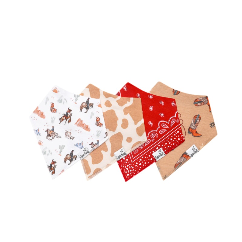 Bandana Bib Set (4 Pack) – Boone