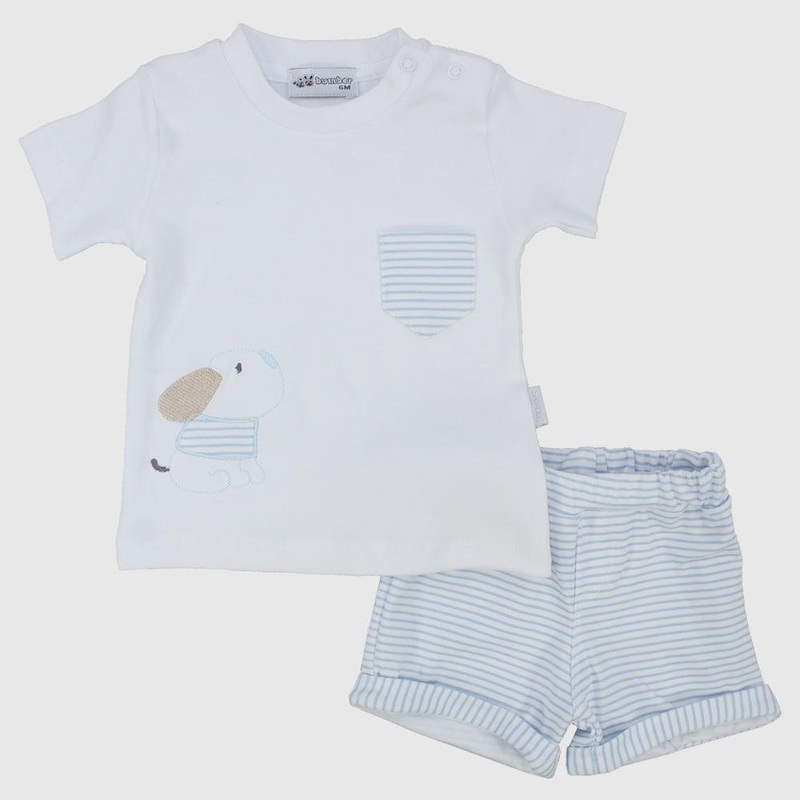 Cute Puppy 2-Piece Outfit Set