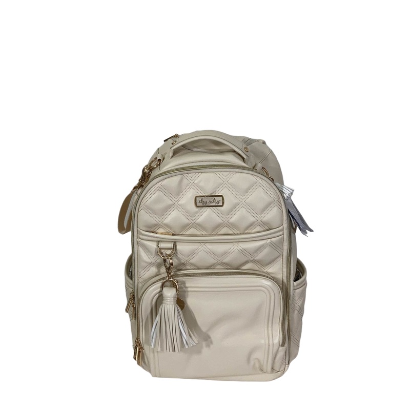 Itzy Ritzy Boss Plus Backpack Diaper Bag, Milk & Honey