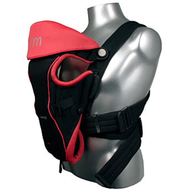 Lascal M1 Baby Carrier in Red Black
