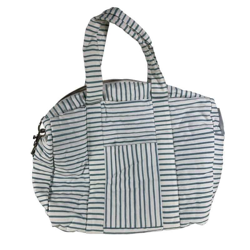 Pehr Diaper Bag, Stripes Away Deep Sea