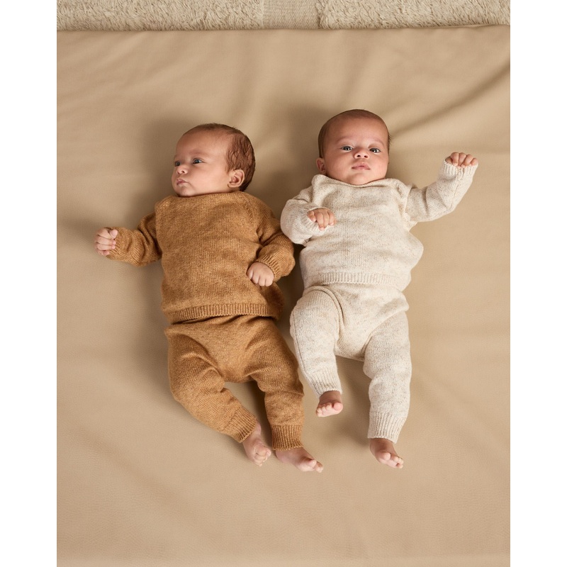 Quincy Mae Knit Sweater + Pants Set – Speckled Golden