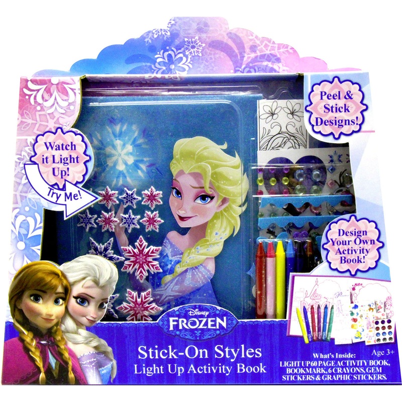 Tara Toys Frozen Stick-On Styles Light Up Activity Book