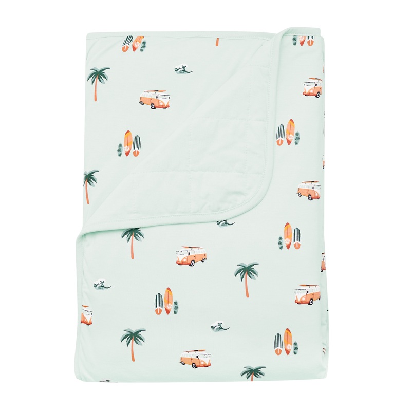 Toddler Blanket in Dew Surf 1.0