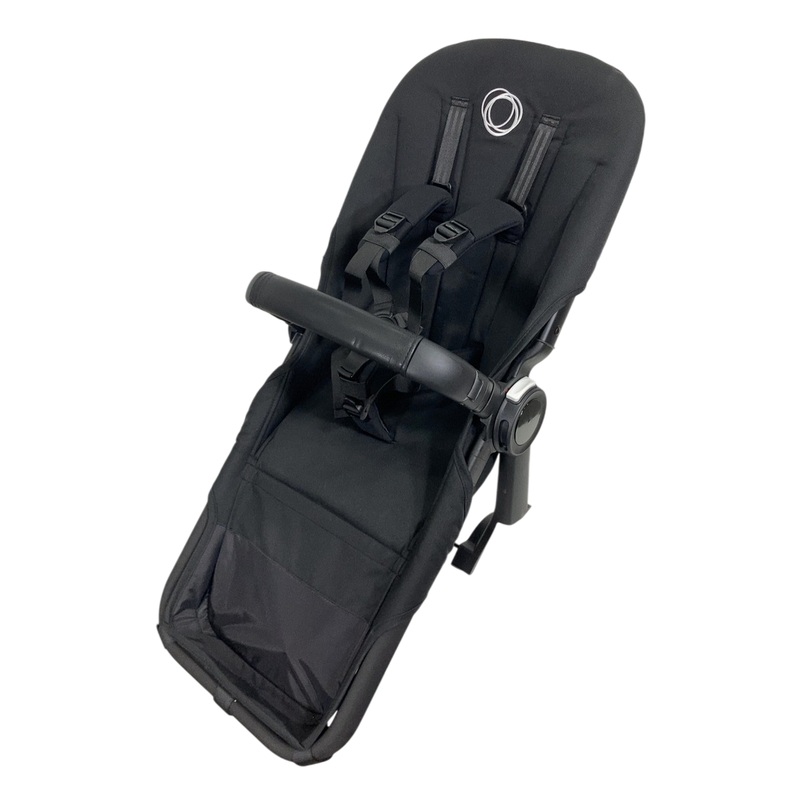 Bugaboo Donkey 5 Duo Extension Set, 2023, Black, Midnight Black, None, without Canopy