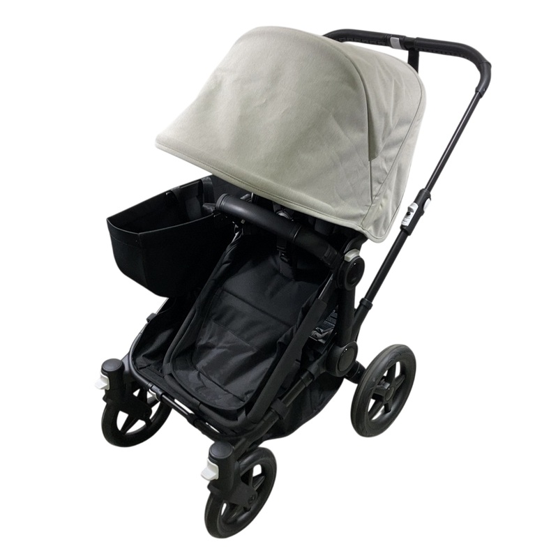 Bugaboo Donkey 5 Mono Stroller, 2024, Black, Black, Midnight Black