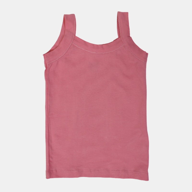 Girls Cotton Sleeveless Undershirt