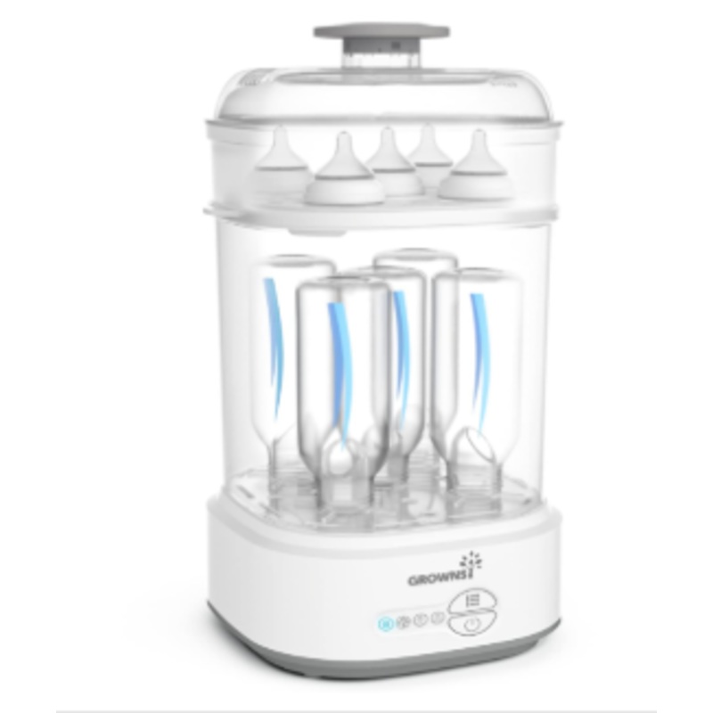 Grownsy Bottle Sterilizer and Dryer, White