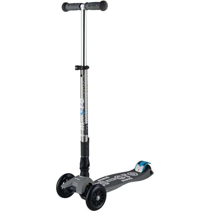 Micro Kickboard Maxi Deluxe Folding Scooter – Volcano Grey