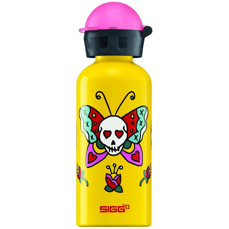Sigg Kids Bottle .4 Liter in Girlie Skull