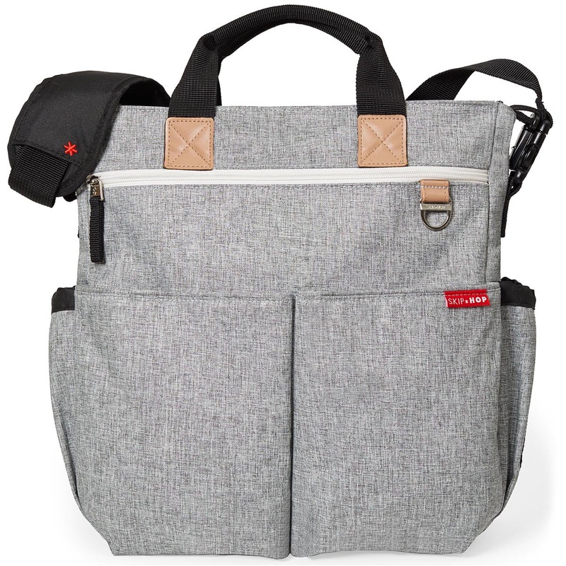 Skip Hop Duo Signature Diaper Bag – Grey Melange