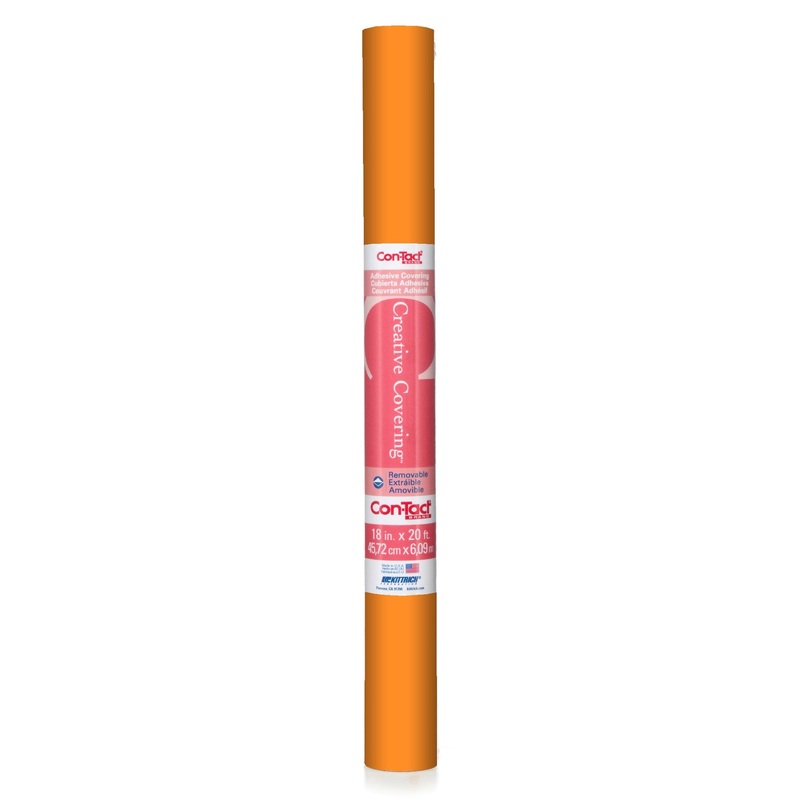 Con-Tact Brand Creative Covering Orange 18″X50′