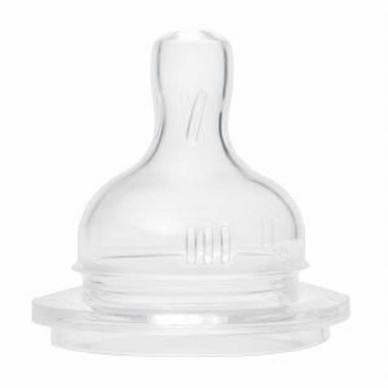 Pura Stainless Wide Neck Vented Nipple – Medium Flow – 2 Pack