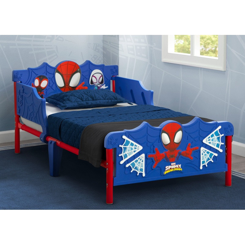 Spidey and His Amazing Friends 3D Toddler Bed
