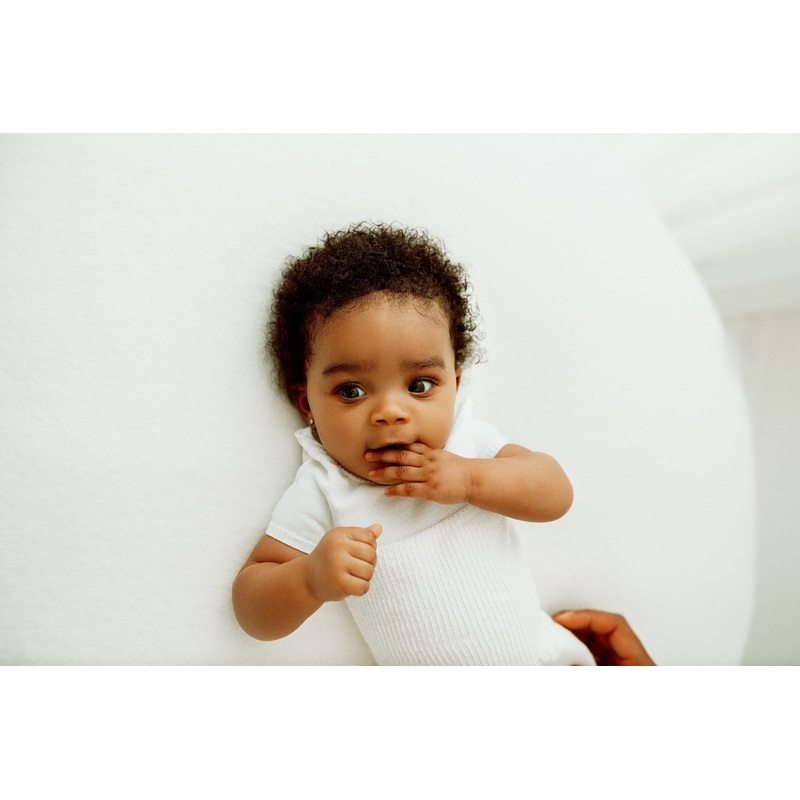 Swaddelini Bamboo Blend Cloud Arms Out Short Sleeve Sleep Sack