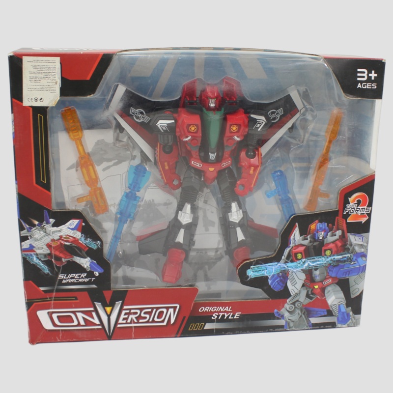 Transformable Robot with Accessories