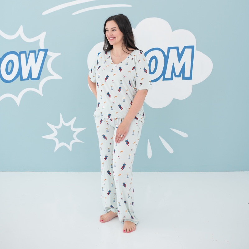 Women’s Lounge Pants in Superman