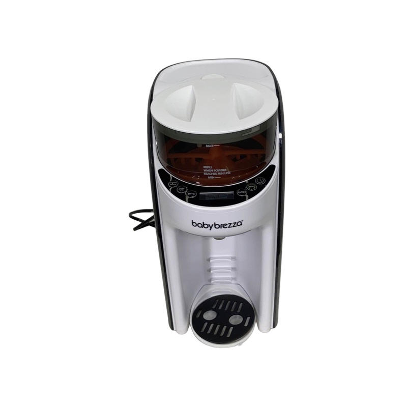 Baby Brezza Formula Pro Advanced Baby Formula Dispenser, White on Black