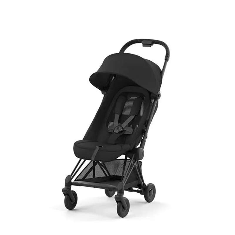 COYA Stroller – Matte Black + Sepia Black