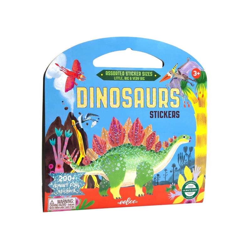 eeBoo Dinosaurs Shiny Stickers