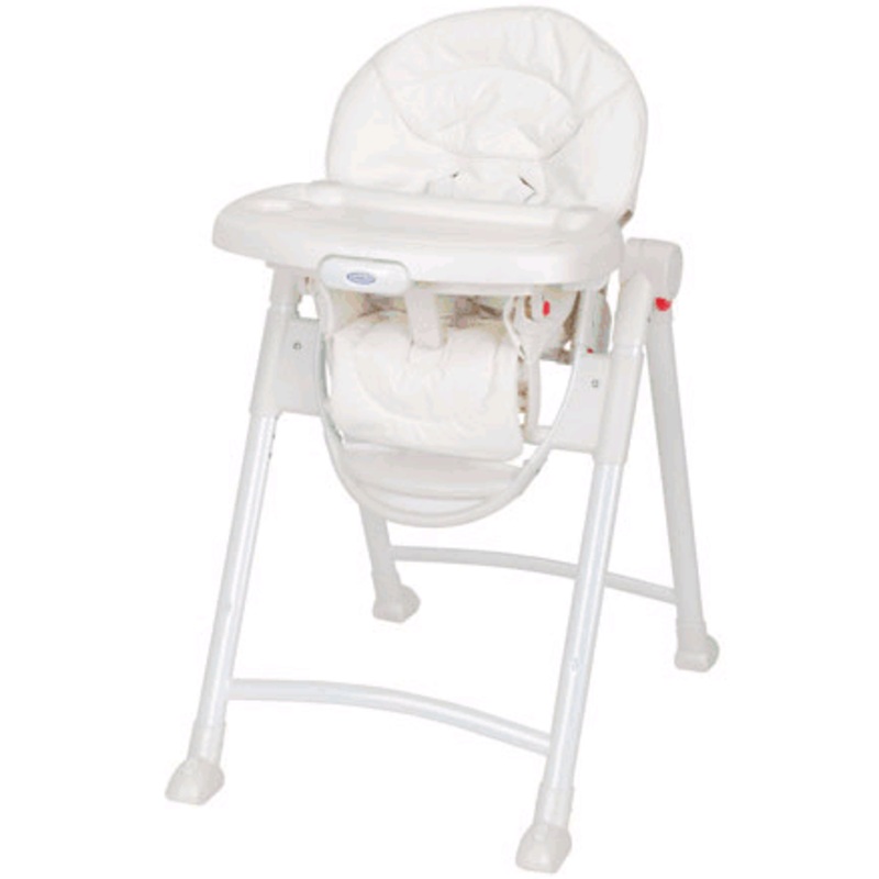 Graco Contempo High Chair 3A12WHT in Snowflake White