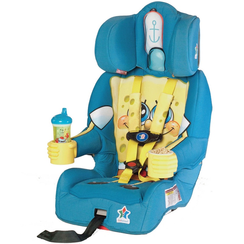 KidsEmbrace Harness Booster Car Seat – Sponge Bob Squarepants