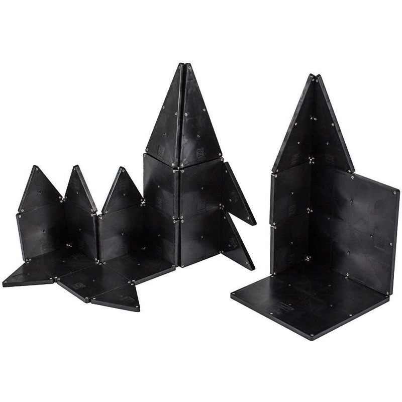 Magna-Tiles Black Color, 32 Piece Set