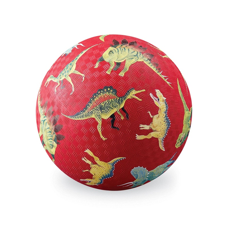 5″ Playground Ball – Dinosaurs Red