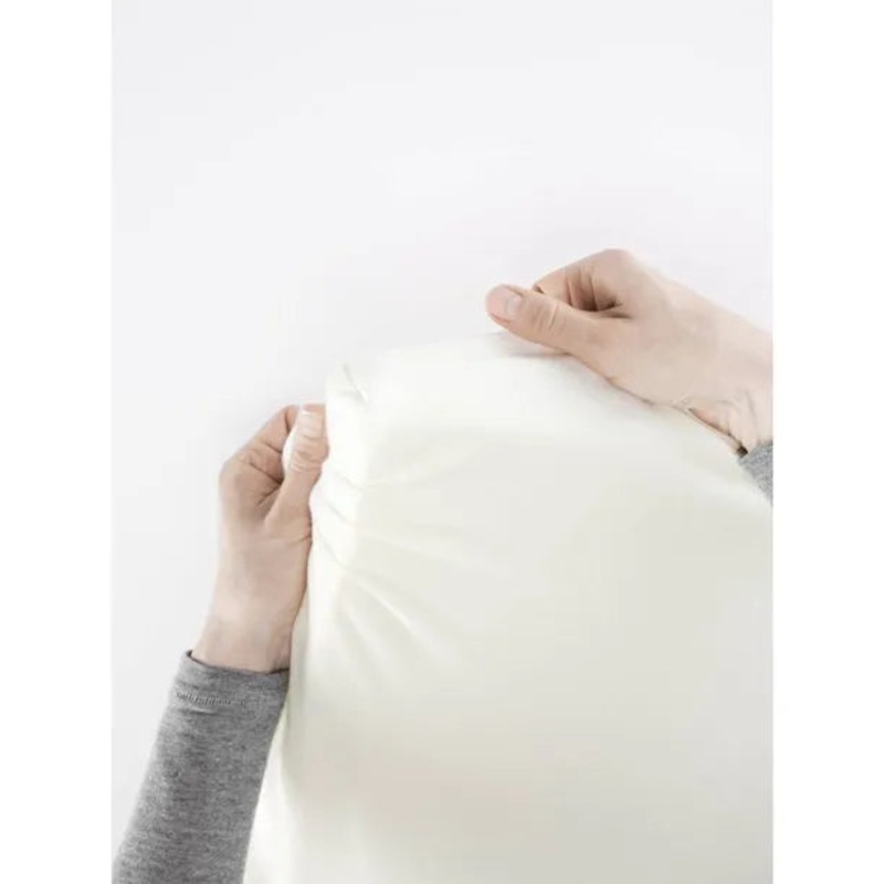 BabyBjorn Fitted Sheet for Travel Crib Light, White